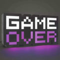 GAME OVER Pixel Light Up Sign